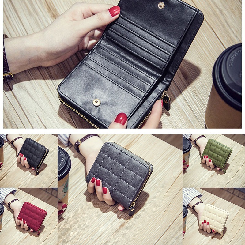 韓国 財布 レディース ウォレ ット 二つ折り財布 オシャレ 可愛い付 大容量 小銭入れ すっきり