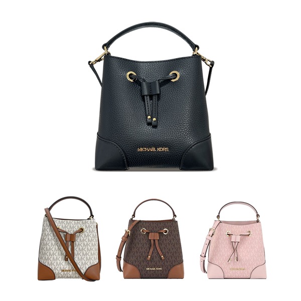 即発 ショルダーバッグ バッグ シグネチャー レザー アウトレット レディース 2way 35F2GM9M1B/35R3GM9M1L