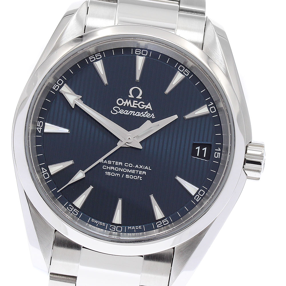 オメガ OMEGA 231.10.39.21.03.002 シーマスター アクアテラ 150Ｍ マスターコーアクシャル 自動巻き メンズ 良品 保証書付き_878226【中古】