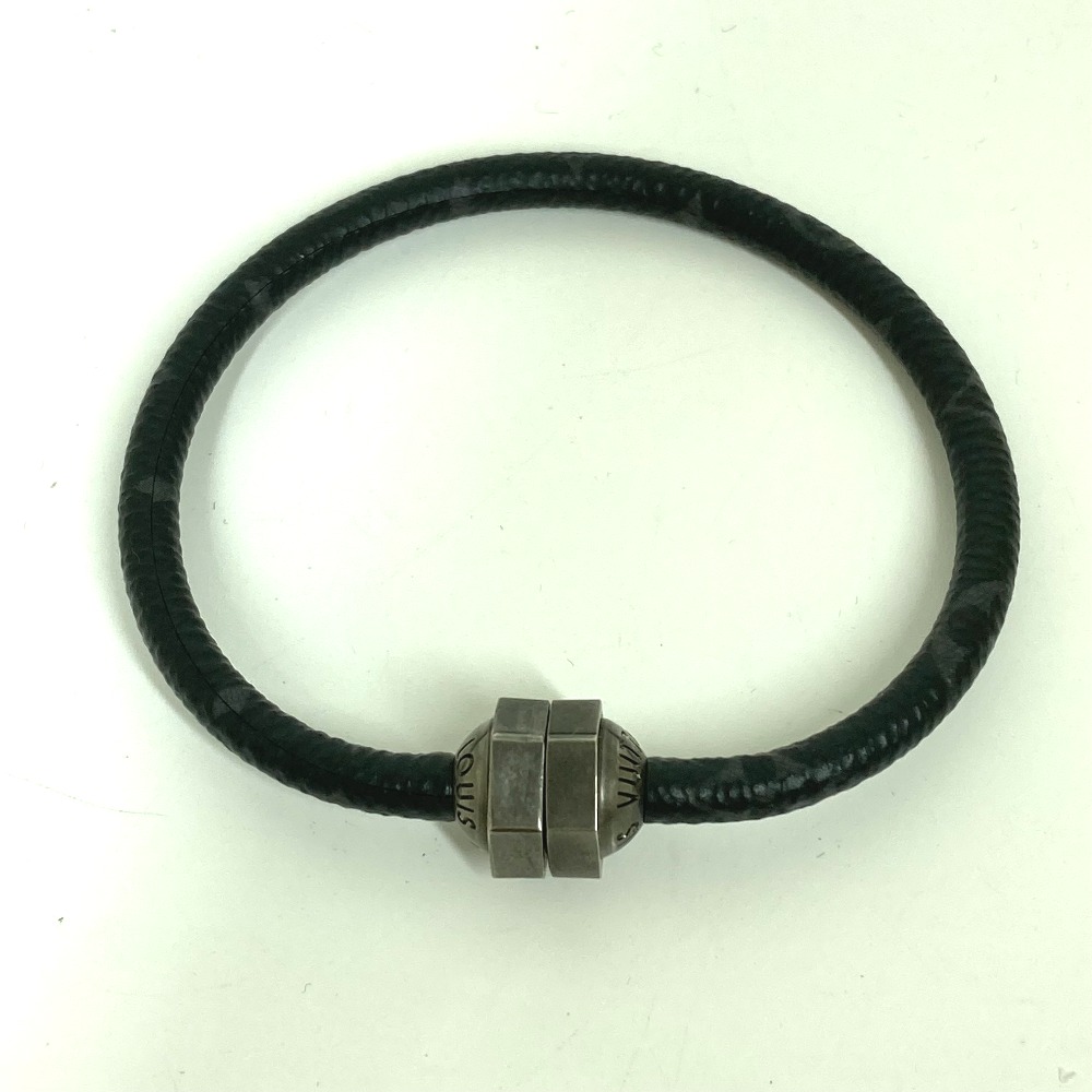 ブレスレット M6166E ブラスレ メカニック モノグラムエクリプス アクセサリー バングル モノグラムエクリプスキャンバス ブラック