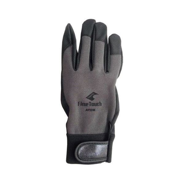 （まとめ）アトム ファインタッチ グレー L 2027-G L（x5セット）