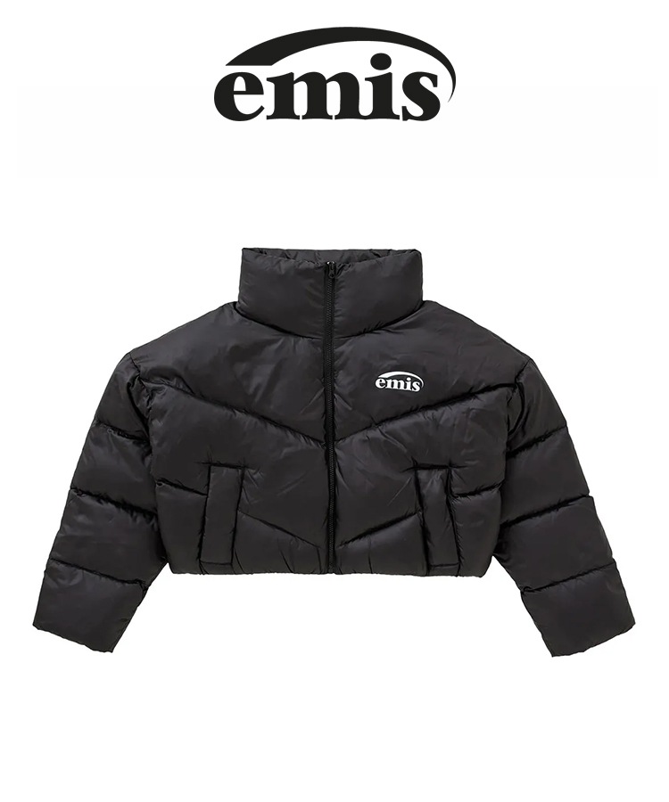 emisダウン (とめとめ) Qoo10 EMIS DUCK DOWN CROP 無地 ミド