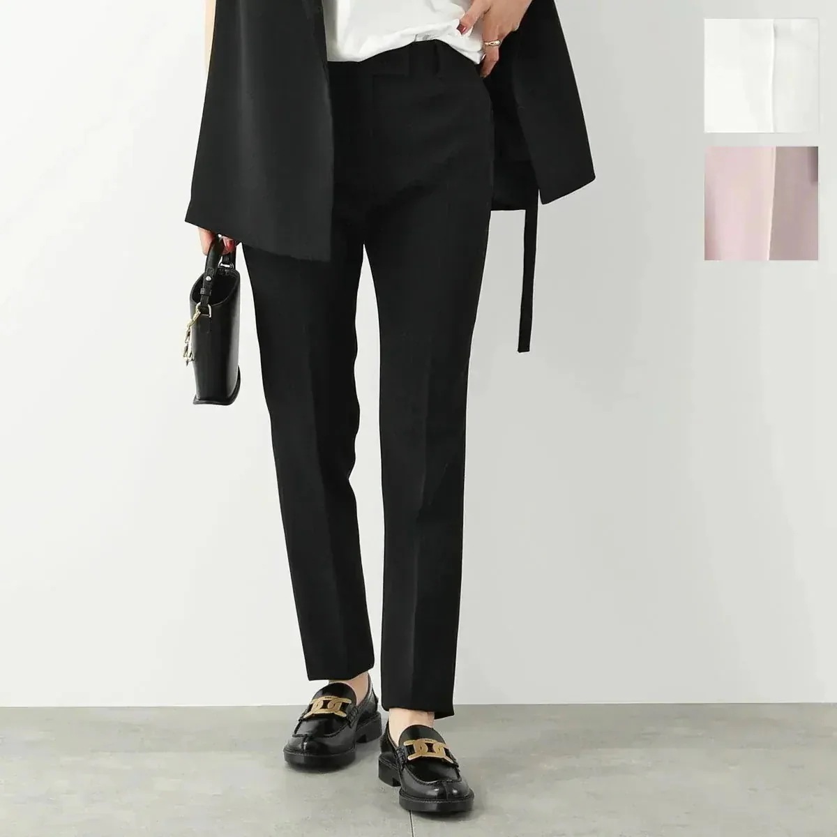 MAX MARA Studio マックスマーラ ステュディオ パンツ JERTA ジェルタ レディース キャディ スラックス スリムフィット センタープレス カ】 【ts】