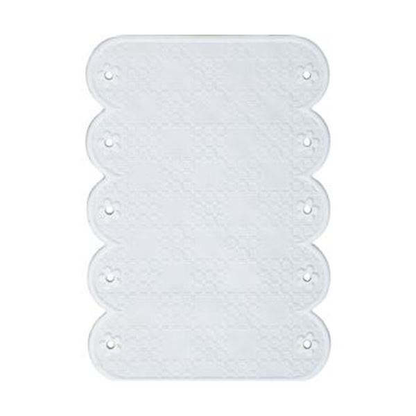 （まとめ）ワイズ スベリを防ぐ手すりマット20x28cm ホワイト BW022 1枚[x20セット]