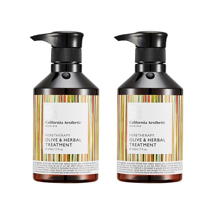 [1+1]イノラブハーブセラピーオリーブ＆ハーバルトリートメント500ml