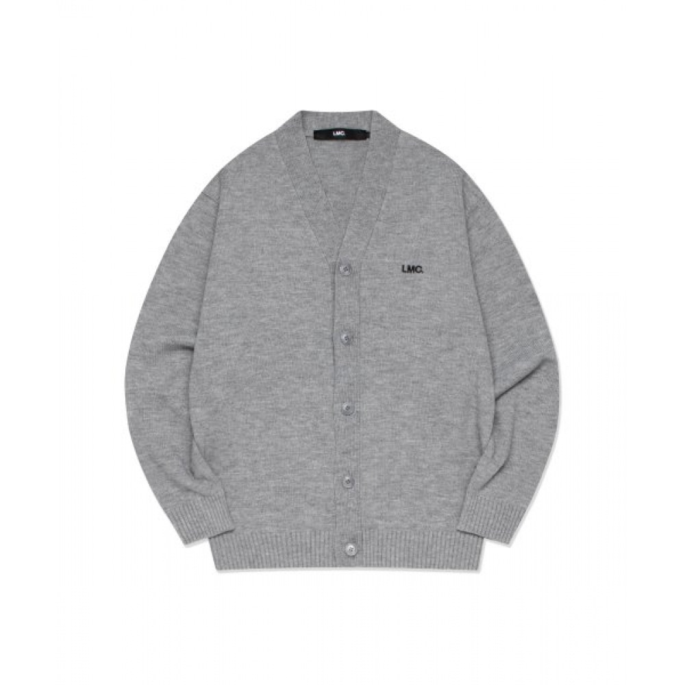 LMC OG ニットカーディガンヘザーグレー