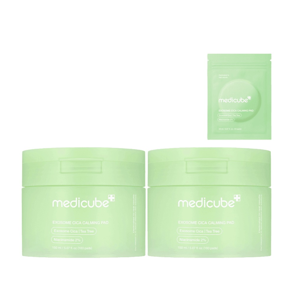 メディキューブ エキゾウム 瓶糊 シカトラブル 鎮静パッド 100枚2個