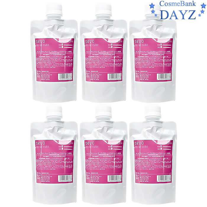 デミ ウェーボ デザインキューブ ソフトグロス 200g 詰め替え用 6点セット ヘアスタイリング剤