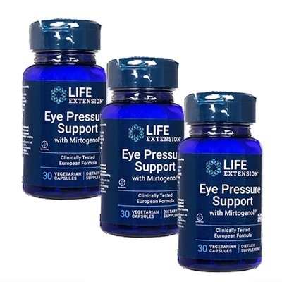 ライフエクステンション アイプレッシャーサポート 30カプセル 3本セット Life Extension LE 海外発送商品 日時指定不可 国際書留郵便発送