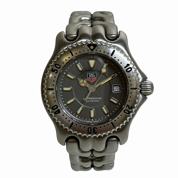 タグホイヤー プロフェッショナル WG1313 クォーツ 腕時計 レディース 【中古】