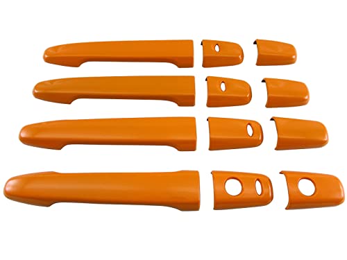 BRIGHTZ デリカD:5 CV ドアハンドルカバー ノブ Zセット オレンジ 【 DHC-NOBU-416 】 CV1W CV2W CV4W CV5W CV1 CV2 CV4 CV5 V1 V2