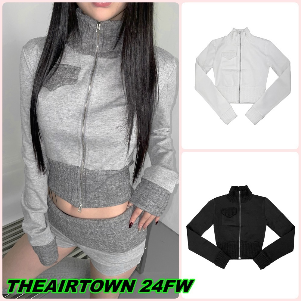 【THEAIRTOWN】warming zip-up (3 color)