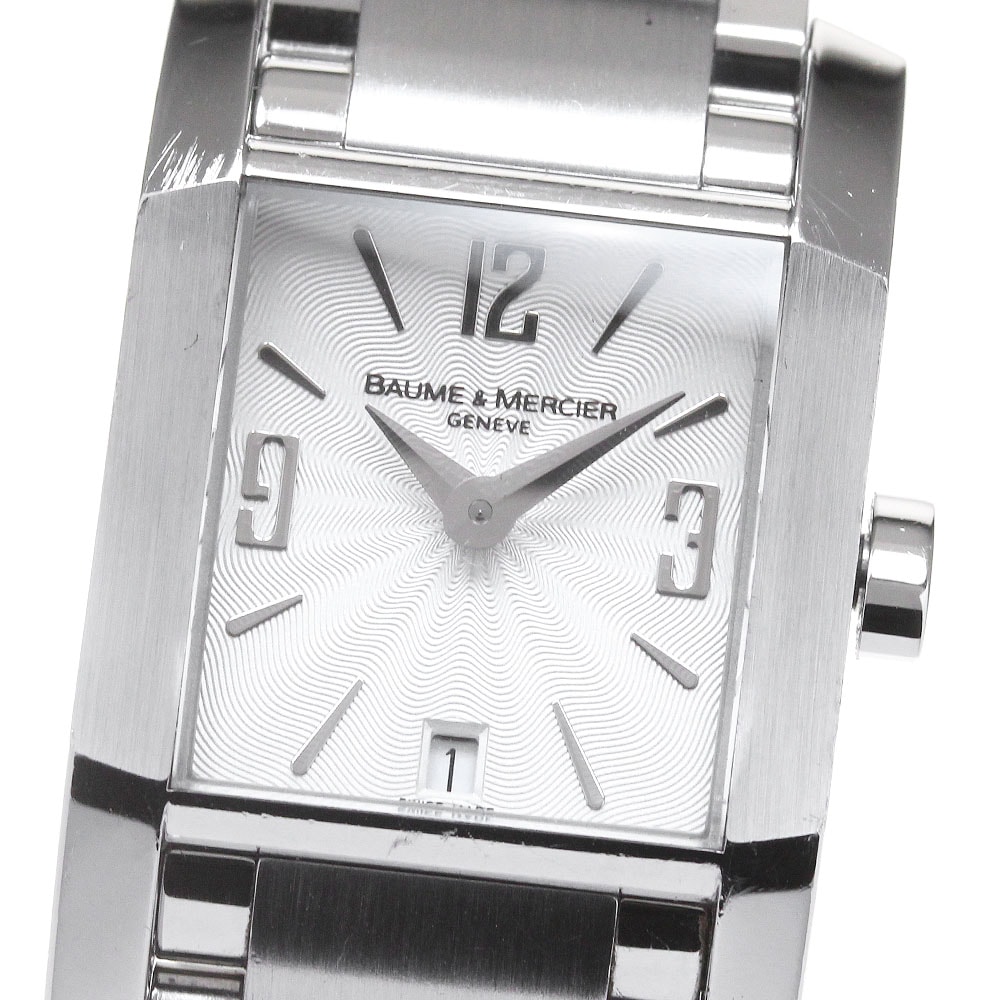 ボーム＆メルシェ Baume & Mercier 65488 ディアマント デイト クォーツ レディース _840437【中古】