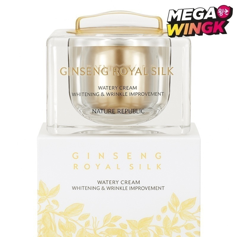 ジンセンロイヤルシルクウォータリークリーム 60mL 保湿クリーム 韓国コスメ 韓国コスメエイジングケア 夜用クリーム 夜用クリーム高保湿