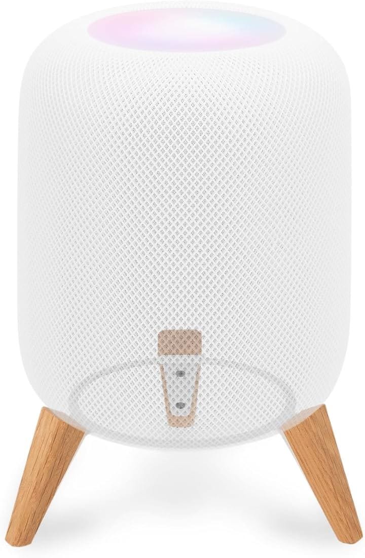 TriPod Max for Apple HomePod 三脚 スタンド アップル ホームポッド 専用 スマートスピーカー 簡単組立 お手入れ用マイクロファイバークロス付き