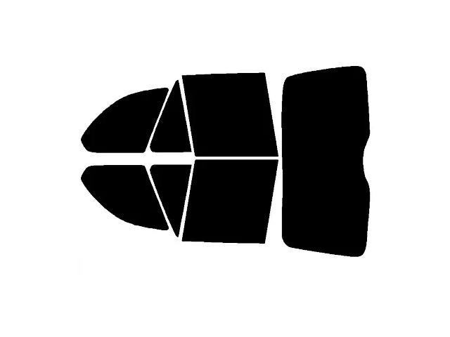 リア (b) BMW X5 E53 カット済み カーフィルム BMW用 互換性あり FA30N FB44N FA48 FA30 FB44 FB46 E53系