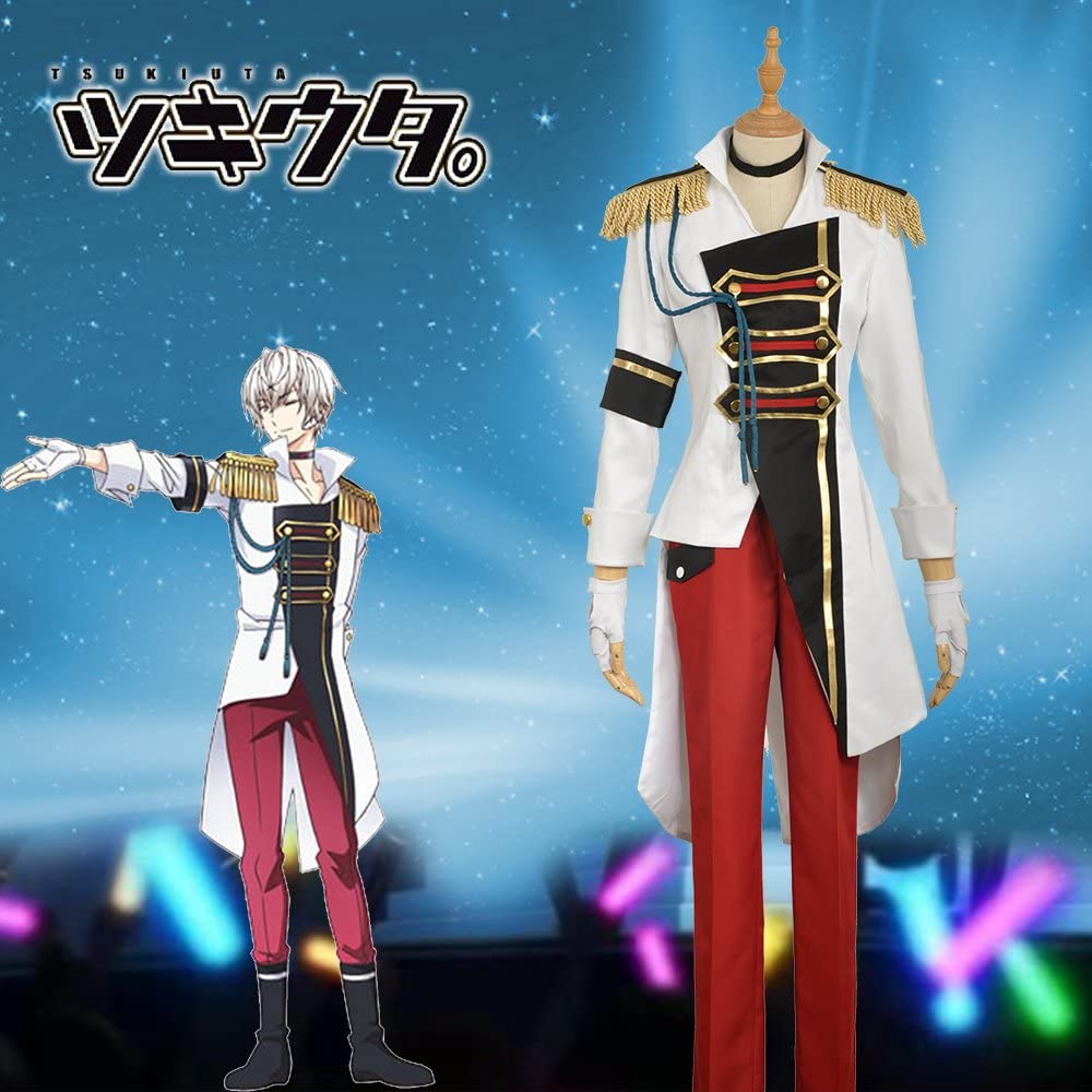 ツキウタ霜月隼 Six Gravity TV 打歌服 コスプレ衣装