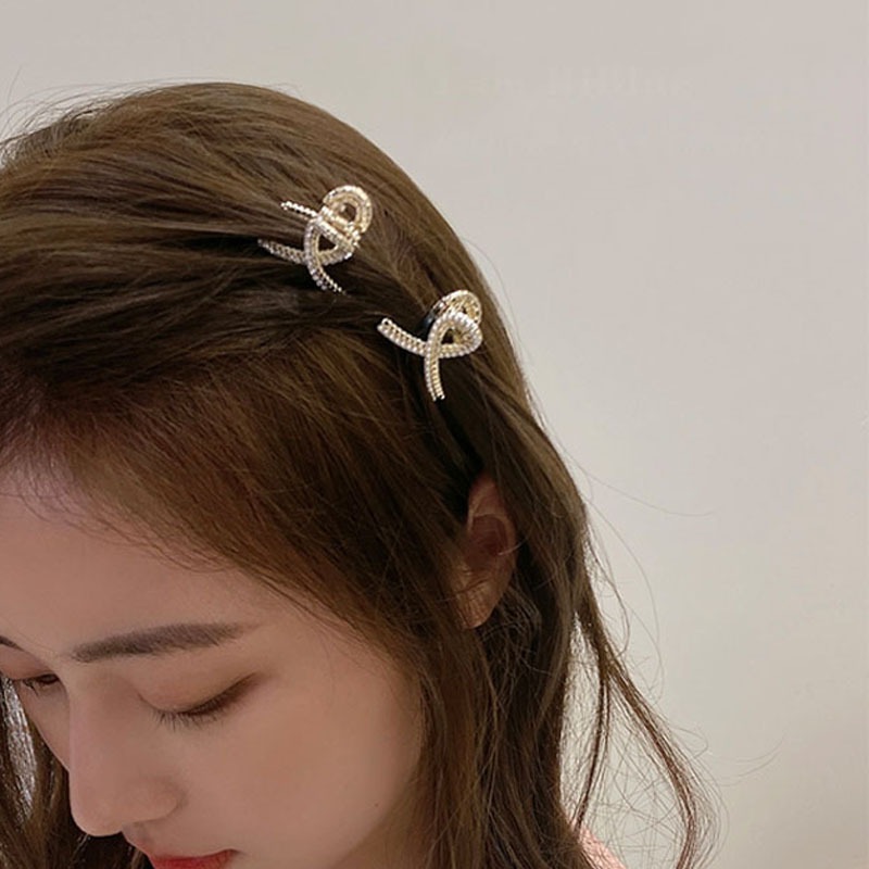 真珠 髪留め 少女ヘアピン 可愛い ヘアケア クリップ ヘアアクセサリー プリンセス 学生ロリター