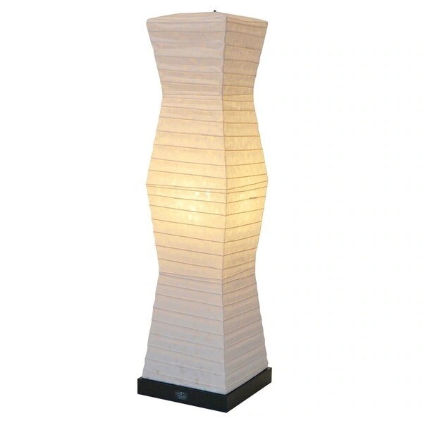 フロアランプ 和風モダン おしゃれ アジアン 和紙 日本製 照明器具 ルームライト 和室 レトロ 1灯 テーブルランプ 糸入り落水紙 LED対応 12,848円