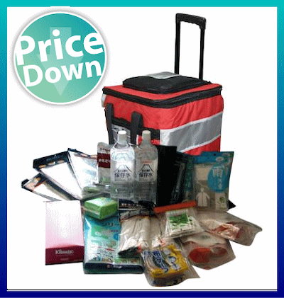 ローラーバッグ防災サバイバルセット サバイバル ローラーバッグ」の