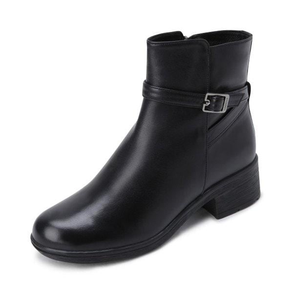 [スターフィールド水原 クムガンヘリテージ] ランドローバー 女性 カジュアル バックル ブーツ LANBOC2058WF1XC