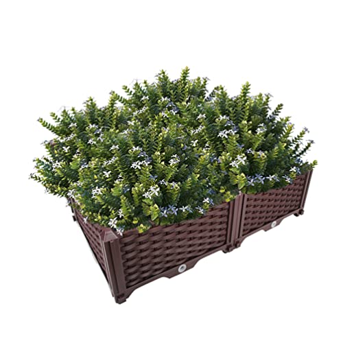 BAOYOUNI 組み立て簡単ガーデンボックス プランターボックスプラスチック鉢植え入れ花 植物 栽 8,738円