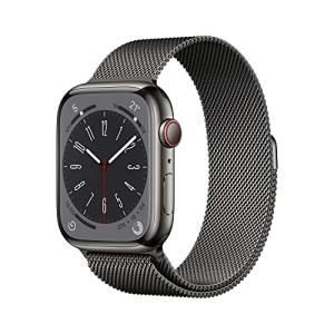Apple Watch Series 8 GPS+Cellularモデル 45mm MNKX3J/A [グラファイトステンレススチールケース/グラファイトミラネーゼループ] 49,197円
