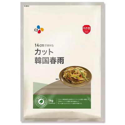 CJ FOODS カット韓国春雨 1kg はるさめ 春雨スープ チャ...のサムネイル