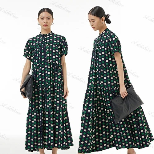 マキシ丈ワンピ ゆるワンピ ワンピース ロングワンピース 半袖 レディース 春 夏 ワンピ マタニティ お洒落 大人 着痩せ きれいめ マキシ丈ワンピース OL 通勤 体型カバー 上品 楽ちん 細見え