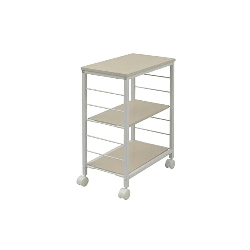 【即納】山善(YAMAZEN) キッチンワゴン ナチュラルメイプル MMG-7030C(NMIV)