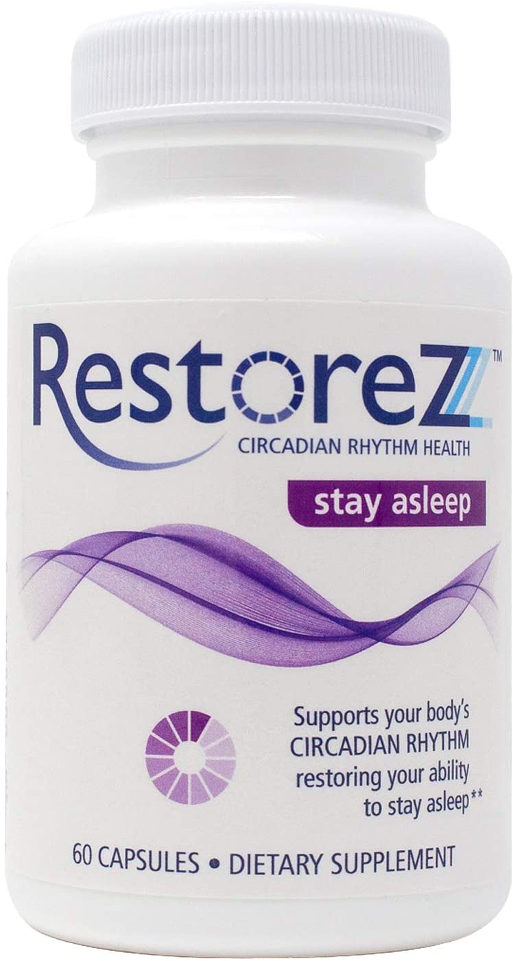 [アメリカ無料直送] [プレミアム商品][満足度上位]RestoreZ Stay Sleep (60