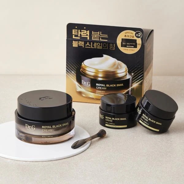 ドクタージー ロイヤル ブラック スネイル クリーム 50ml + 15ml + 15ml 닥터지 로얄 블랙 스네일 크림 50ml + 15ml + 15ml