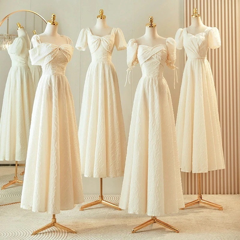 Hot!!!結婚式 演奏会 今年人気のドレス2024春新作シャンパンロングガウン成人式 卒業式 発表会