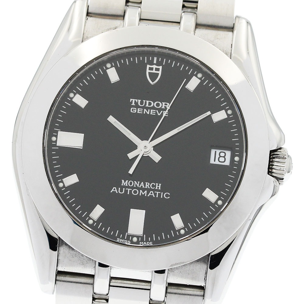 チュードル TUDOR 38600 モナーク デイト 自動巻き メンズ 保証書付き_956080【中古】