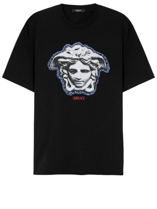 VERSACE Men T-Shirts 10133021A167531B000 Black
