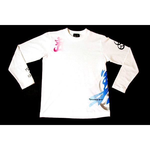 義/直江兼続 長Tシャツ 楽 XL 白