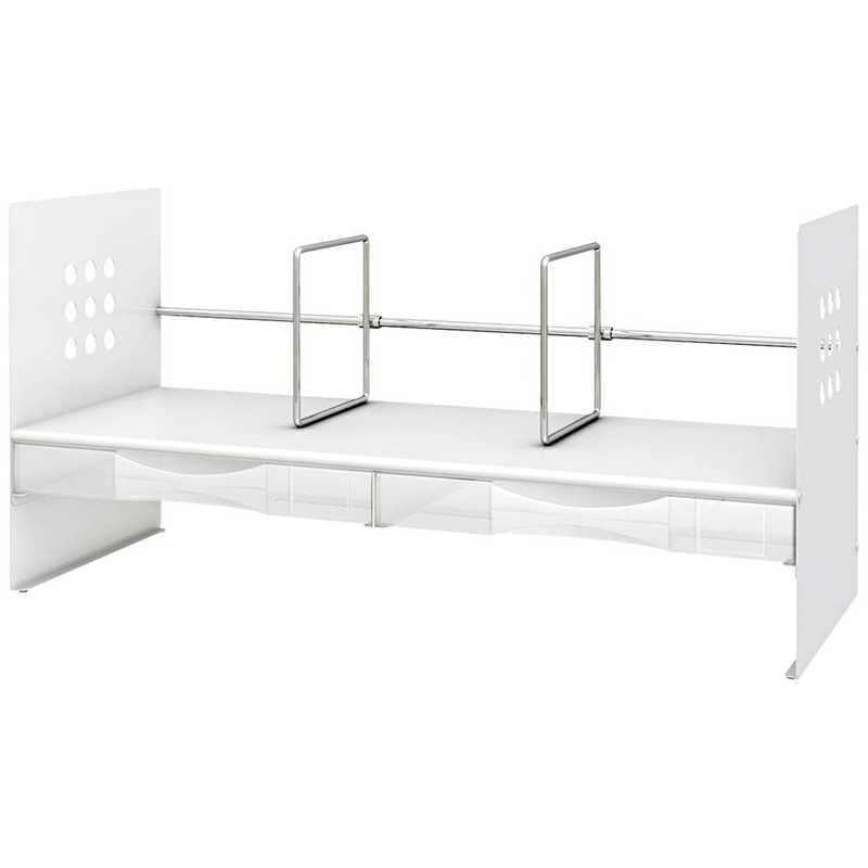 プラス　本立（組立式）H型ケース付 WH　BS-650HC