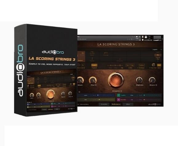 180G 拡張機能付きのフルバージョン LA Scoring Strings 3ラス3クラシックポップス音源KONTAT音色ライブラリLASS 3