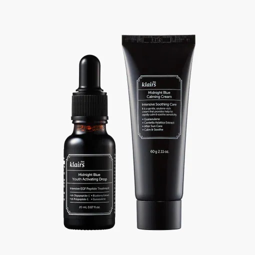 クレア ミッドナイト ブルードロップ 20ml+カーミングクリーム 60ml 2種セット