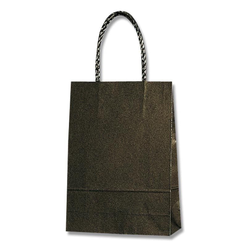 （まとめ買い）シモジマ HEIKO 手提げ紙袋 スムースバッグ 18-07N 黒無地 25枚 幅180xマチ70x高250mm 003156801 [x3セット] 7,371円