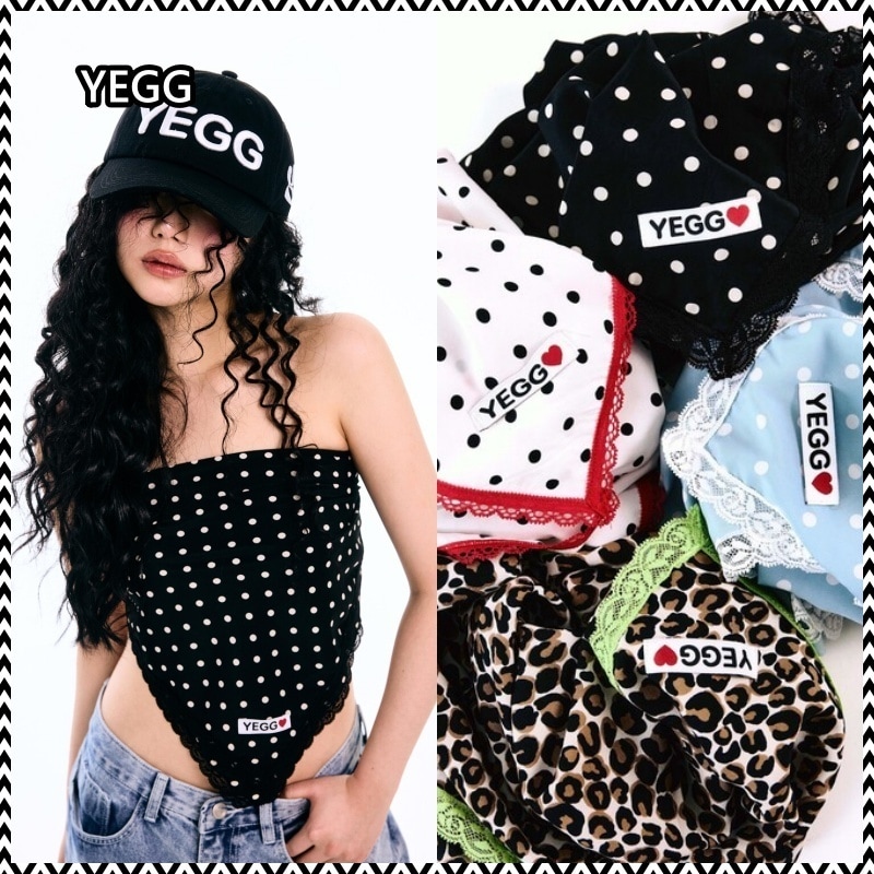 YEGG Dot scarf top