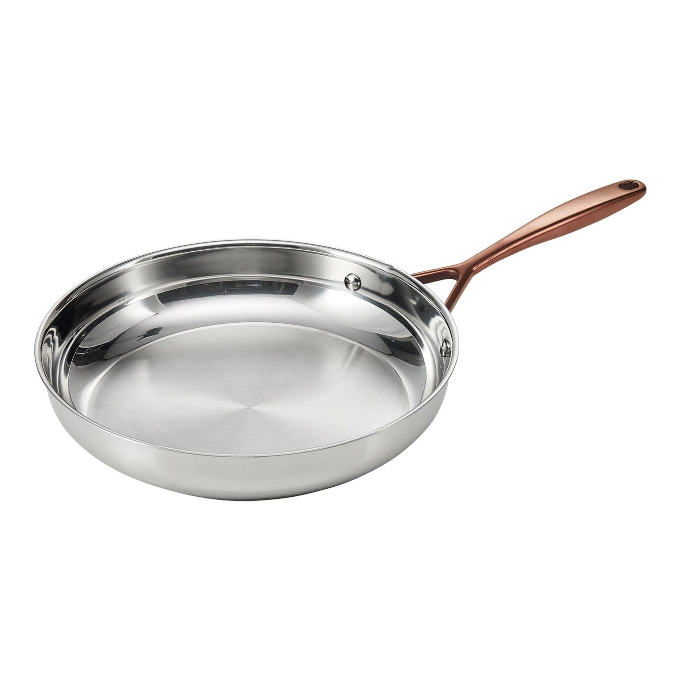 Zwilling ツヴィリング 「 ベッラセーラ ローズゴールド フライパン 24cm 」ステンレス 底面3層 構造 IH対応 食洗器対応 【日本正規販売品】 71168-240