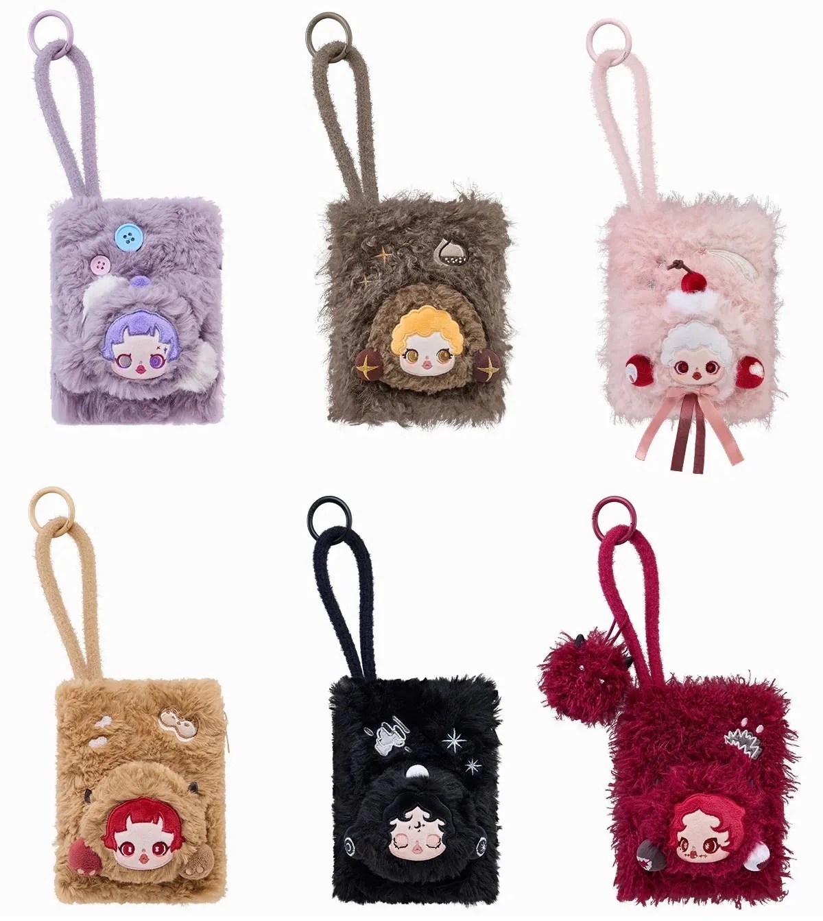 公式正規品POP MART SKULLPANDA You Found Me! シリーズ ミニバッグ ヘッドホン収納ボックス 収納袋 小銭入れ