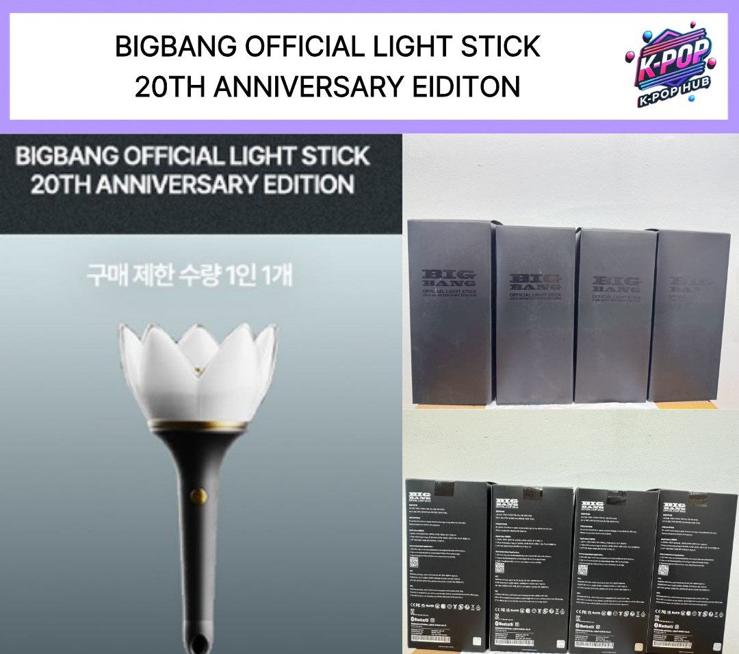 Qoo10] YGエンターテイメント BIGBANG 公式ペンライト 20周年