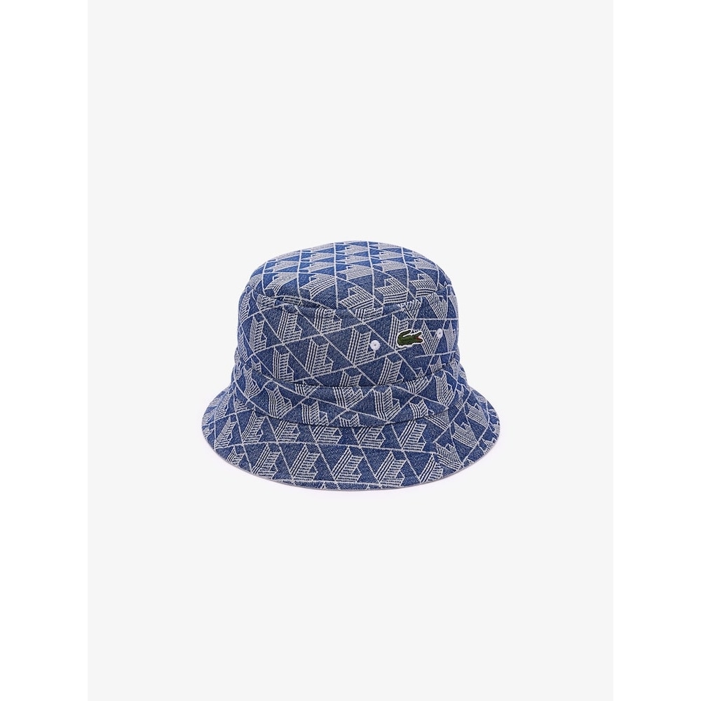 ラコステユニバーサルモノグラムリバーシブルバケットハット RK7593-54G QIE Q2NRK7593-54GQIE