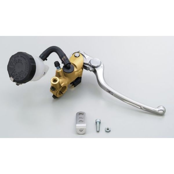 ブレーキマスターシリンダー ラジアルブレーキマスターφ17 ゴールド／シルバー DAYTONA デイトナ 79888