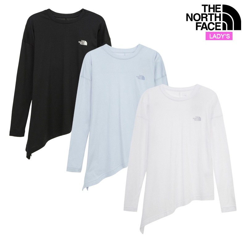 レディース ベリア 長袖 カバー アップ Tシャツ NT7TR41 日常 デイリー カジュアル アウトドア トレーニング ルーズ フィット お出かけ ルック