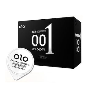 OLO　最新激薄コンドーム　0.01ミニ　水滴蓋パケージ　コラーゲンたっぷりで潤う　期間限定