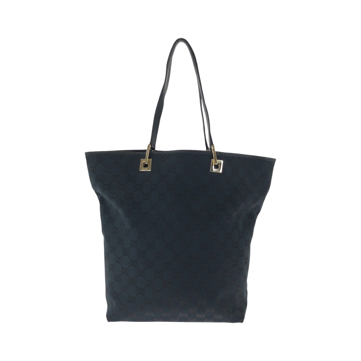 ブラック 黒 シルバー金具 GGキャンバス 002 1098 トートバッグ ショルダーバッグ レディース 502308