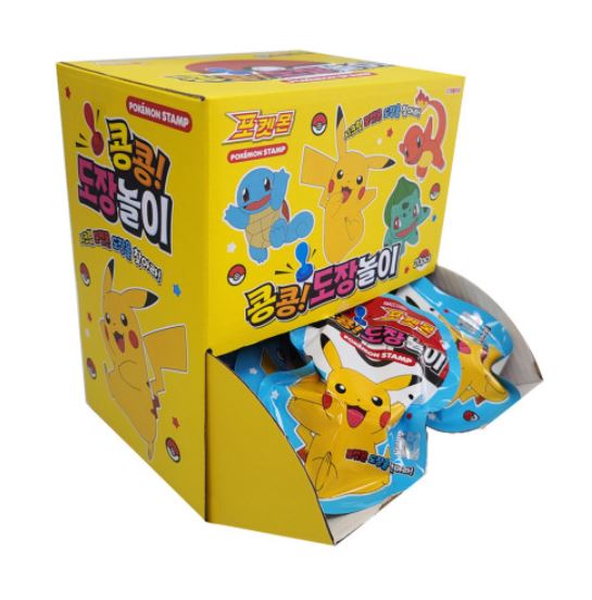 韓国お菓子 ポケモン コンコン道場遊び 20個入り case